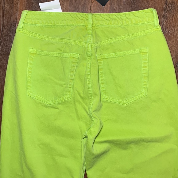 Fashion Nova Jeans Fashion Nova Straight Leg Lime Jeans Poshmark